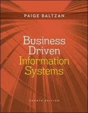 Business Driven Information Systems Access Code 4th