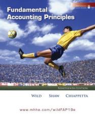 Fundamental Accounting Principles 19th