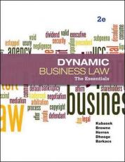 Dynamic Business Law 2nd