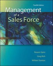 Management of a Sales Force 12th