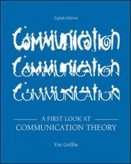 A First Look at Communication Theory