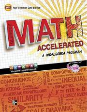 Glencoe Math Accelerated, Student Edition 