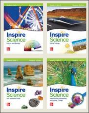 Inspire Science Grade 4, Print Student Edition Bundle (Units 1-4)