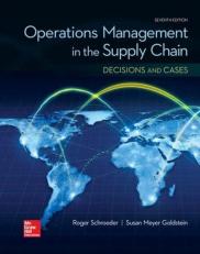 OPERATIONS MANAGEMENT in the SUPPLY CHAIN: DECISIONS and CASES 7th