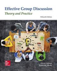 Effective Group Discussion : Theory and Practice 