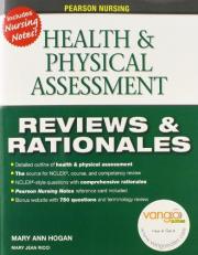 Pearson Reviews and Rationales : Health and Physical Assessment 1st