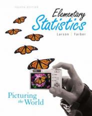 Elementary Statistics : Picturing the World (with CD) 4th