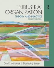 Industrial Organization : Theory and Practice 4th