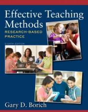 Effective Teaching Methods : Research-Based Practice 8th