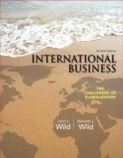 International Business : The Challenges of Globalization 7th