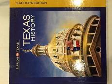 Texas History Teachers Edition 