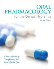 Oral Pharmacology for the Dental Hygienist 