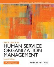 Excellence in Human Service Organization Management 2nd