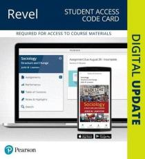 Revel Access Code for Sociology : Structure and Change 