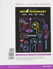 Social Psychology, Books a la Carte Edition 9th