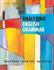 Analyzing English Grammar 7th