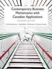 Contemporary Business Mathematics with Canadian Applications 11th