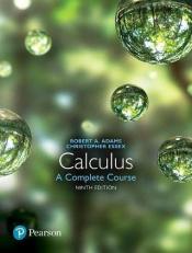 Calculus: A Complete Course 9th