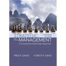 Strategic Management: a Competitive Advantage Approach, Concepts and Cases (Ebook), 16th