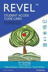 Revel Access Code for Psychology : Core Concepts 8th