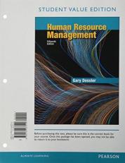 Human Resource Management, Student Value Edition 15th