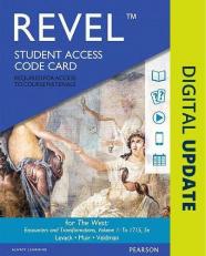 The Revel Access Code for West : Encounters and Transformations, Volume 1 5th