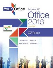 Your Office : Microsoft Office 2016 Volume 1 