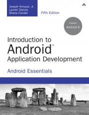 Introduction to Android Application Development 5th