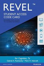 Revel Access Code for Cognition 7th