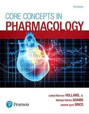 Core Concepts in Pharmacology 5th