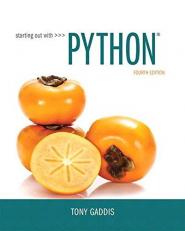 Starting Out with Python Plus Mylab Programming with Pearson EText -- Access Card Package 4th