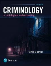 Criminology: A Sociological Understanding 