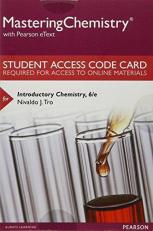 MasteringChemistry with Pearson EText -- Standalone Access Card -- for Introductory Chemistry 6th