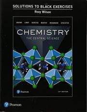 Student Solutions Manual (Black Exercises) for Chemistry : The Central Science 14th