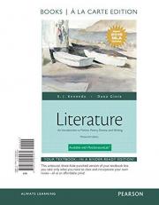 Literature : An Introduction to Fiction, Poetry, Drama, and Writing, Books a la Carte Edition, MLA Update Edition 13th