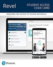 Revel for the Interpersonal Communication Book -- Access Card 15th