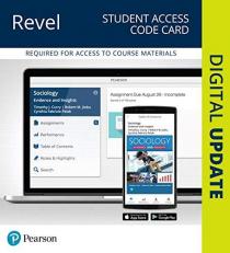 Revel for Sociology : Evidence and Insights -- Access Card 