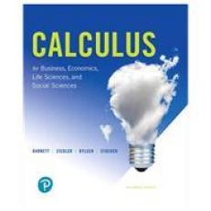 Calculus for Business, Economics, Life Sciences, and Social Sciences 14th