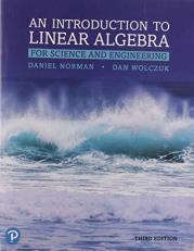 Introduction to Linear Algebra: For Science and Engineering - Text Only (Canadian) 3rd