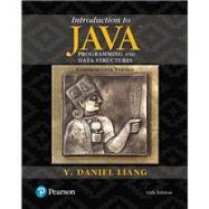 Introduction to Java Programming and Data Structures, Comprehensive Version 11th