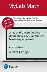 MyLab Math with Pearson EText Access Code (24 Months) for Using and Understanding Mathematics : A Quantitative Reasoning Approach