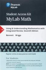 MyLab Math with Pearson EText Access Code (24 Months) for Using and Understanding Mathematics : A Quantitative Reasoning Approach with Integrated Review