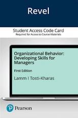 Revel for Organizational Behavior : Developing Skills for Managers -- Access Card 