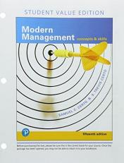 Modern Management : Concepts and Skills, Student Value Edition 15th