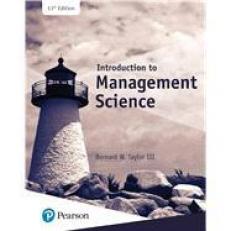 ISBN 9780134731254 - Introduction to Management Science 13th