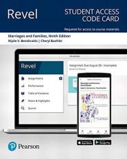 Revel for Marriages and Families : Changes, Choices, and Constraints -- Access Card 9th