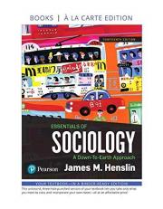 Essentials of Sociology, Books a la Carte Edition 13th