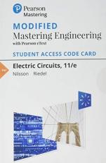 Modified Mastering Engineering with Pearson EText -- Standalone Access Card -- for Electric Circuits 11th