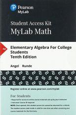 MyLab Math with Pearson EText -- 24 Month Standalone Access Card -- for Elementary Algebra for College Students