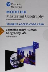 Modified Mastering Geography with Pearson EText -- Standalone Access Card -- for Contemporary Human Geography 4th